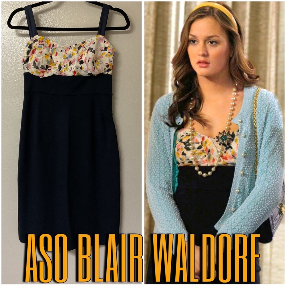 ASO Blair Waldorf DVF Dress Size 6 Gossip Girl